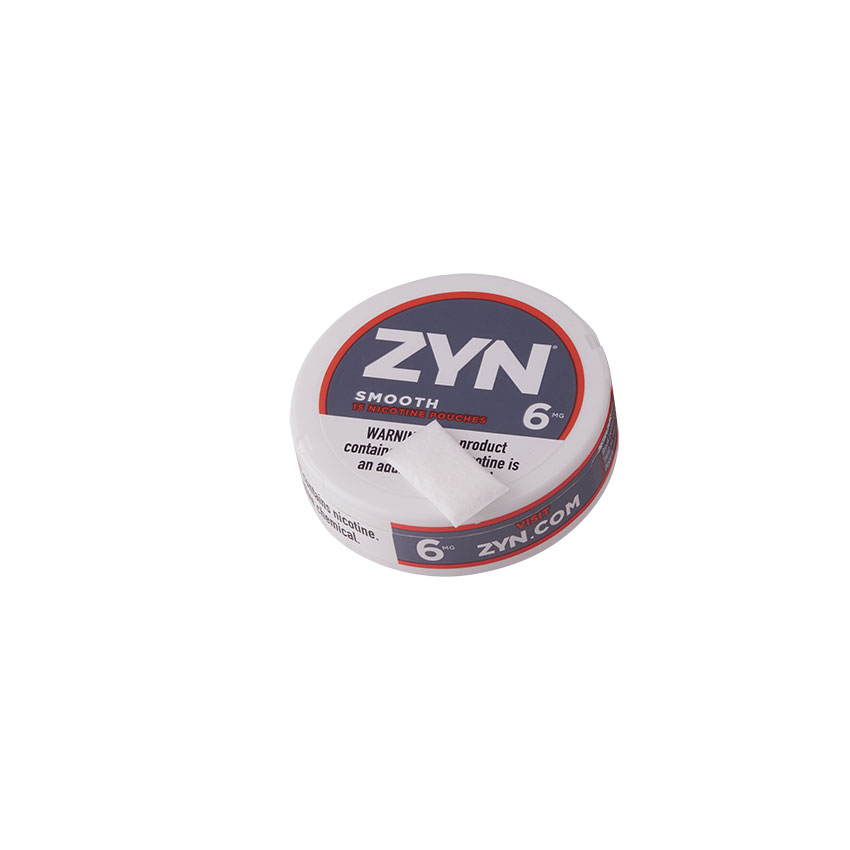 Zyn Nicotine Pouches Zyn Smooth 6mg 1 Tin