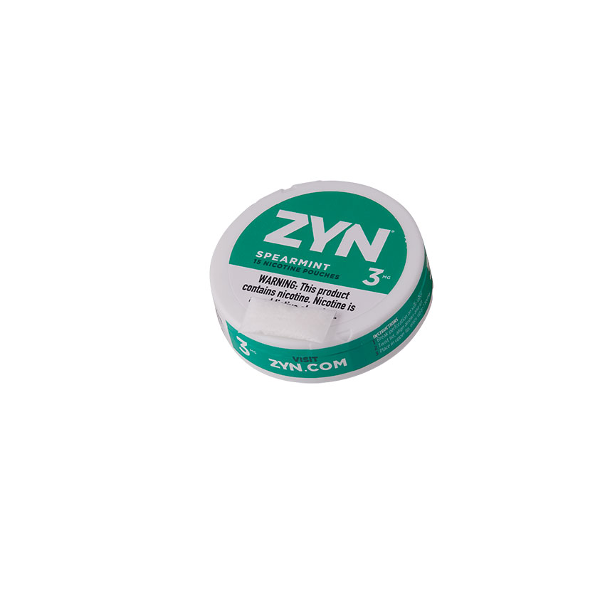 Zyn Nicotine Pouches Zyn Spearmint 3mg 1 Tin