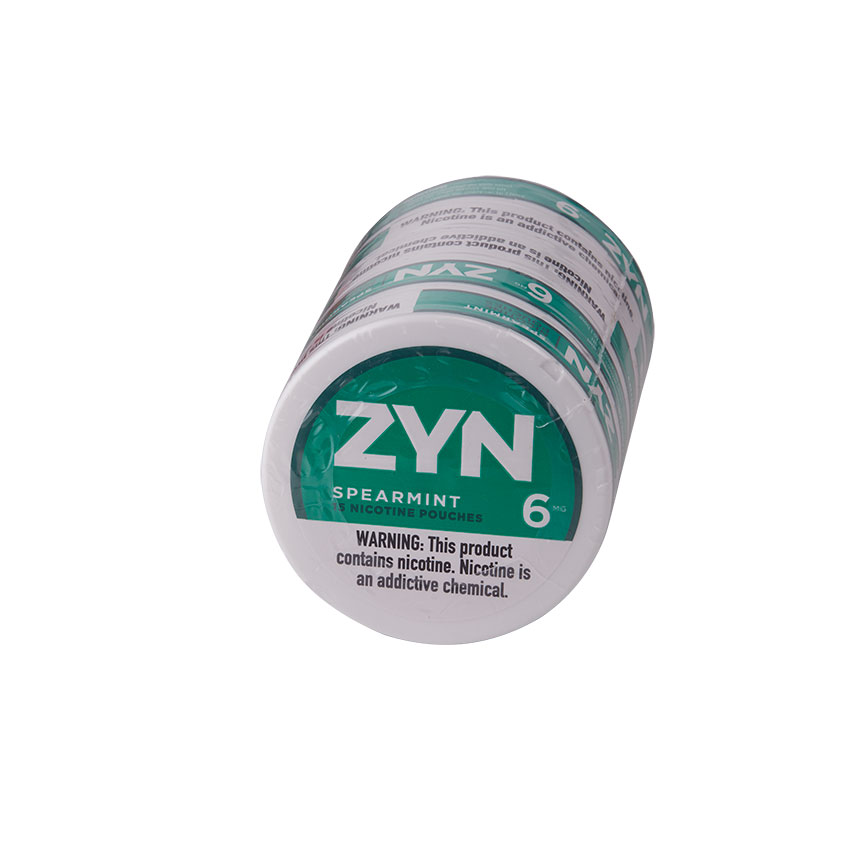 Zyn Nicotine Pouches Zyn Spearmint 6mg 5 Tins