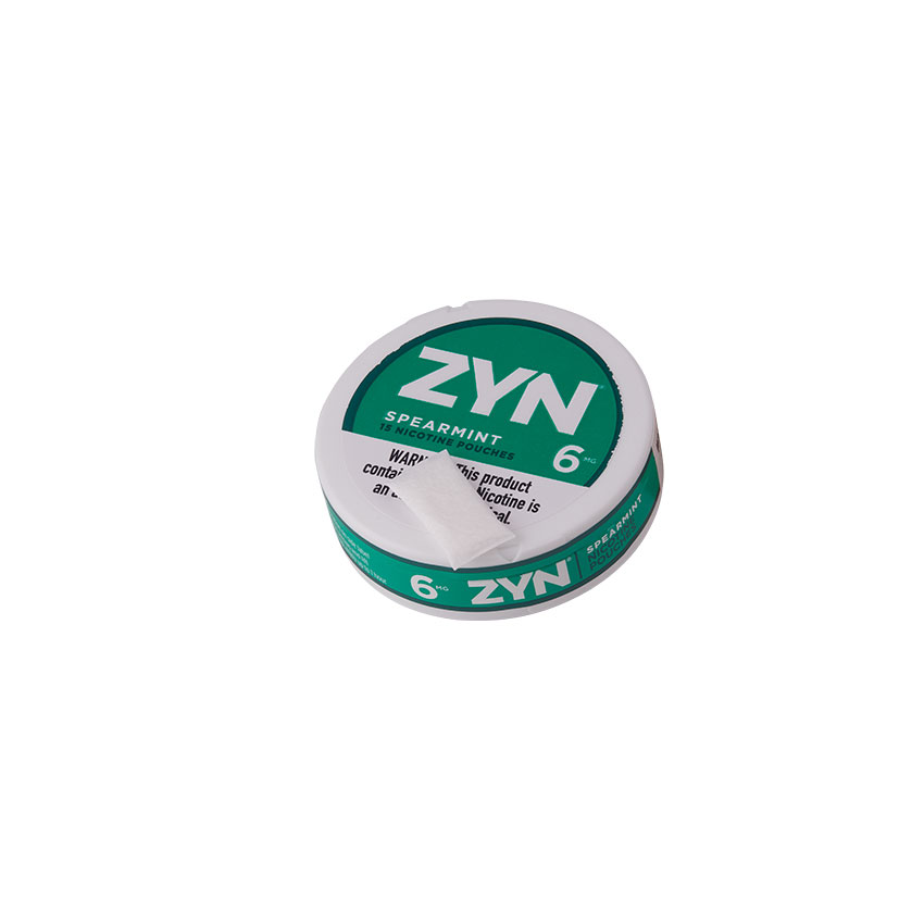 Zyn Nicotine Pouches Zyn Spearmint 6mg 1 Tin