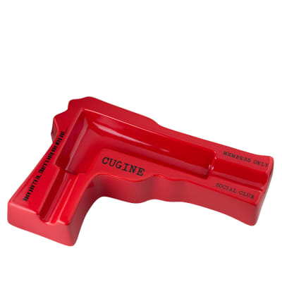 Cugine Ceramic Ashtray Red - AT-CUG-RED