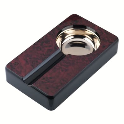 1 Cigar Porcelain Rectangle Ashtray - AT-ORL-1RECPORB
