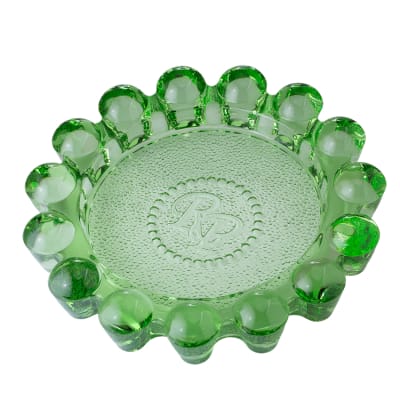 Rocky Patel Luxury Circulos Green Ashtray - AT-RP-LUXCRGRN