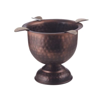 Stinky Tall Ashtray Hammered Copper - AT-STC-4HCOP