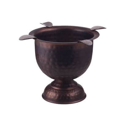 Stinky Hammered Copper Ashtray - AT-STC-HAMCOPPR