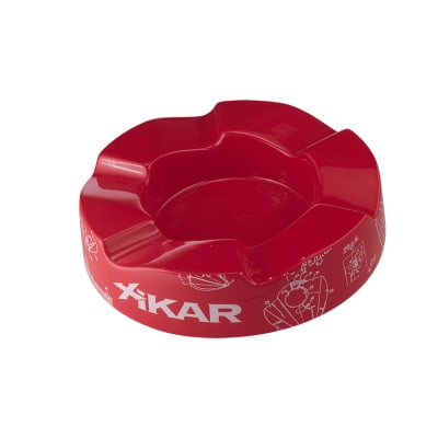 Xikar Wave Ashtray Red-AT-XAT-429WDRD - 400
