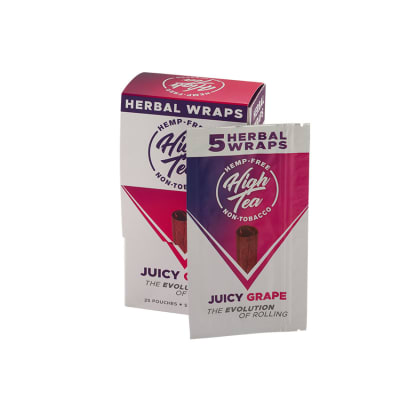 High Tea Herbal Wraps Juicy Grape 25/5 - BW-HIT-GRAPE
