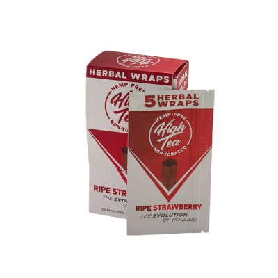 High Tea Herbal Wraps Strawberry 25/5-BW-HIT-STRAW - 400