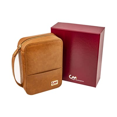 High Quality Leatherette Travel with Lighter and Cutter - CC-CMP-C5CT
