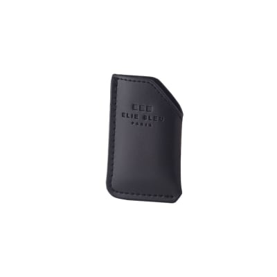 Elie Bleu Delgado J-11 Lighter Case Black Leather - CC-EBS-EBPOUCH2