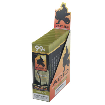 Acid Cigarillos Green CI-ACG-GREN Acid Cigarillos Green-CI-ACG-GREN - 400