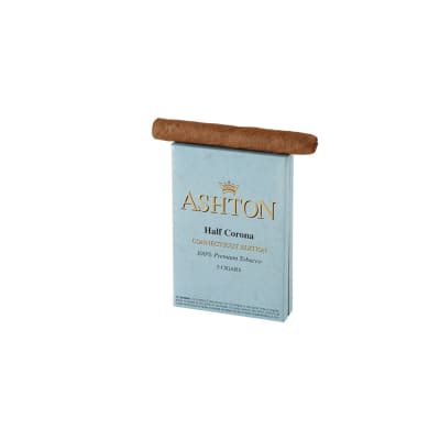 Ashton Small Cigars Half Corona Connecticut (5) CI-ACT-HACNZ Ashton Small Cigars Half Corona Connecticut (5)-CI-ACT-HACNZ - 400