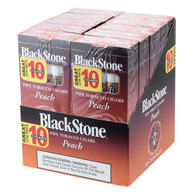 Blackstone by Swisher Peach Tip 10/10 CI-BLK-PEAPK Blackstone by Swisher Peach Tip 10/10-CI-BLK-PEAPK - 400
