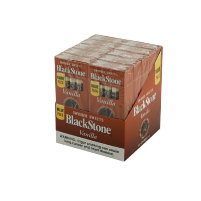 Blackstone by Swisher Vanilla Tip 10/10 CI-BLK-VANPK Blackstone by Swisher Vanilla Tip 10/10-CI-BLK-VANPK - 400