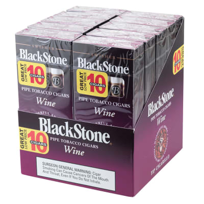 Blackstone by Swisher Wine Tip 10/10 CI-BLK-WINPK Blackstone by Swisher Wine Tip 10/10-CI-BLK-WINPK - 400