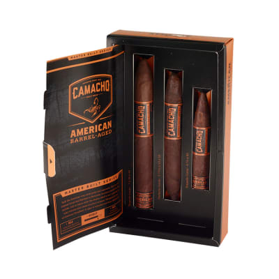 Camacho American Barrel Aged Figurado Assortment (3) - CI-CAB-FIGASSRT