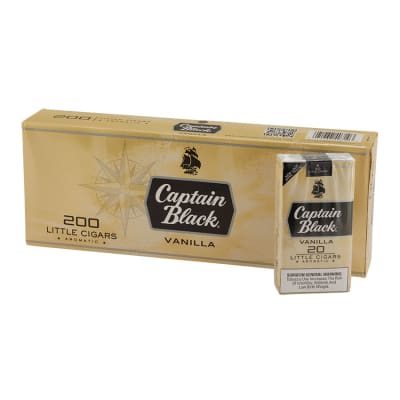 Captain Black Little Cigars Vanilla 10/20 - CI-CBF-VANILLA