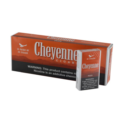 Cheyenne Peach Flavor 100's 10/20 CI-CHY-PEACH Cheyenne Peach Flavor 100's 10/20-CI-CHY-PEACH - 400