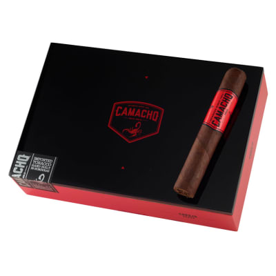 No Cigars Camacho Corojo Empty Cigar Box 