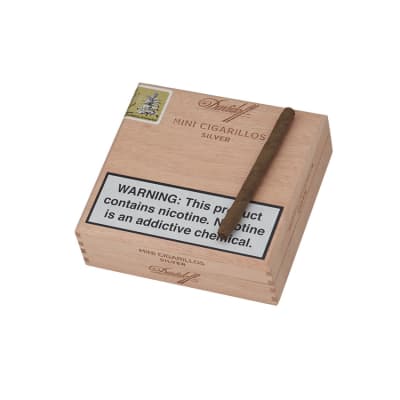 Davidoff Mini Cigarillo Silver (50)-CI-DAV-MINS50 - 400