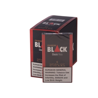 Djarum Black Classic Ruby Natural Leaf 10/6-CI-DJB-RUBN - 400