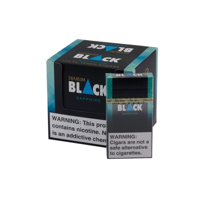 Djarum Black Sapphire Filtered Cigars 10/12 CI-DJM-BKULTPK Djarum Black Sapphire Filtered Cigars 10/12-CI-DJM-BKULTPK - 400