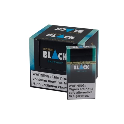 Djarum Black Sapphire Filtered Cigars 10/12 - CI-DJM-BKULTPK