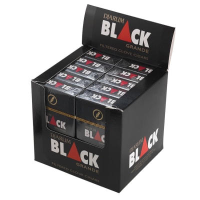 Djarum Black Grande Filtered Cigar 10/12 CI-DJM-BLKGRPK Djarum Black Grande Filtered Cigar 10/12-CI-DJM-BLKGRPK - 400