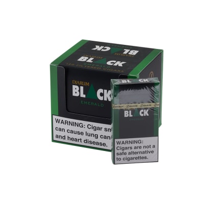 Djarum Black Emerald Filtered Cigar 10/12 CI-DJM-BLKMEPK Djarum Black Emerald Filtered Cigar 10/12-CI-DJM-BLKMEPK - 400