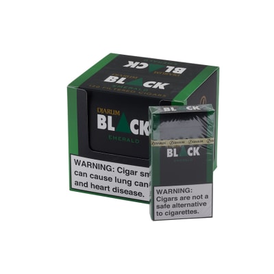 Djarum Black Emerald Filtered Cigar 10/12 - CI-DJM-BLKMEPK