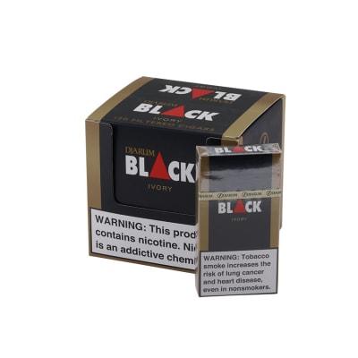 Djarum Black Ivory Filtered Cigar 10/12 - CI-DJM-BLKVAPK