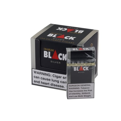 Djarum Black Silver Filtered Cigars 10/12 CI-DJM-USMOOTH Djarum Black Silver Filtered Cigars 10/12-CI-DJM-USMOOTH - 400