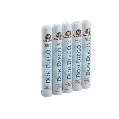 Don Diego Corona Majors Tubes 5 Pack CI-DOD-MAJN5PK Don Diego Corona Majors Tubes 5 Pack-CI-DOD-MAJN5PK - 400