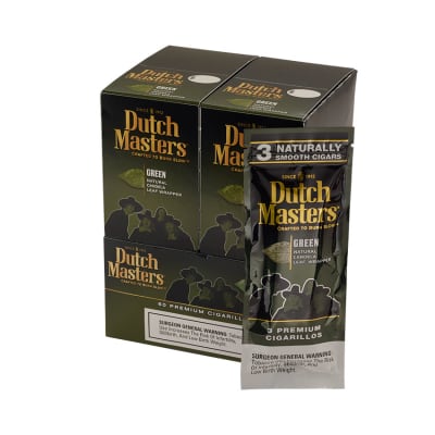 Dutch Masters Cigarillos Green 20/3 CI-DUC-GRN Dutch Masters Cigarillos Green 20/3-CI-DUC-GRN - 400