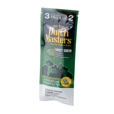 Dutch Masters Cigarillos Sweet Green (3) CI-DUC-SWTGRNZ Dutch Masters Cigarillos Sweet Green (3)-CI-DUC-SWTGRNZ - 400