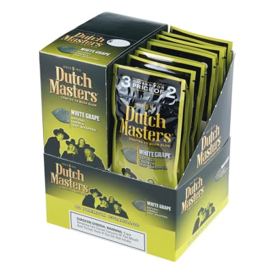 Dutch Masters Cigarillos White Grape 20/3 CI-DUC-WHTGRP Dutch Masters Cigarillos White Grape 20/3-CI-DUC-WHTGRP - 400