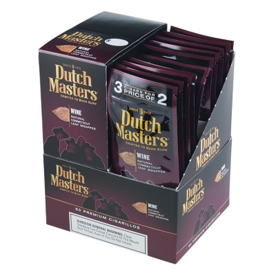 Dutch Masters Cigarillos Wine 20/3 CI-DUC-WINE Dutch Masters Cigarillos Wine 20/3-CI-DUC-WINE - 400
