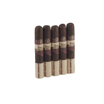 Diesel Whiskey Row PX Sherry Cask Aged Robusto 5PK CI-DWR-ROBM5PK Diesel Whiskey Row PX Sherry Cask Aged Robusto 5PK-CI-DWR-ROBM5PK - 400