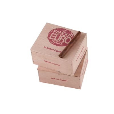 Euro Sticks Maduro Cigarillos Box 100 - CI-EUR-100CIGM