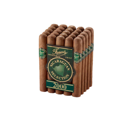 Famous Nicaraguan Selection 2000 Robusto CI-FN2-ROBN Famous Nicaraguan Selection 2000 Robusto-CI-FN2-ROBN - 400