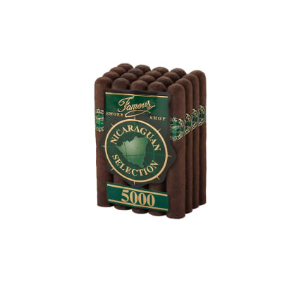 Famous Nicaraguan Selection 5000 Robusto CI-FN5-ROBM Famous Nicaraguan Selection 5000 Robusto-CI-FN5-ROBM - 400