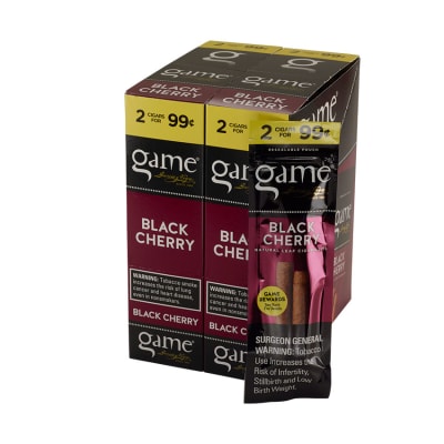 Garcia y Vega Game Cigarillos Black Cherry 30/2 CI-GCI-BCHUP99 Garcia y Vega Game Cigarillos Black Cherry 30/2-CI-GCI-BCHUP99 - 400