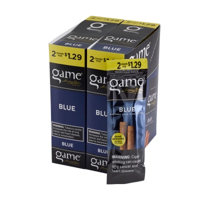 Garcia y Vega Game Cigarillos Blue 30/2 CI-GCI-BLUUP99 Garcia y Vega Game Cigarillos Blue 30/2-CI-GCI-BLUUP99 - 400