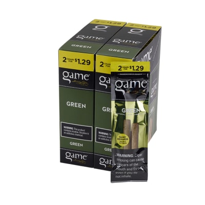 Garcia y Vega Game Cigarillos Green 30/2 CI-GCI-GRNUP99 Garcia y Vega Game Cigarillos Green 30/2-CI-GCI-GRNUP99 - 400