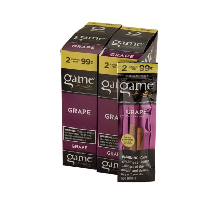 Garcia y Vega Game Cigarillos Grape 30/2 CI-GCI-GRPUP99 Garcia y Vega Game Cigarillos Grape 30/2-CI-GCI-GRPUP99 - 400