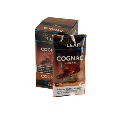 Garcia y Vega Game Leaf Cigarillos Cognac 8/5-CI-GCL-COGNAC - 400