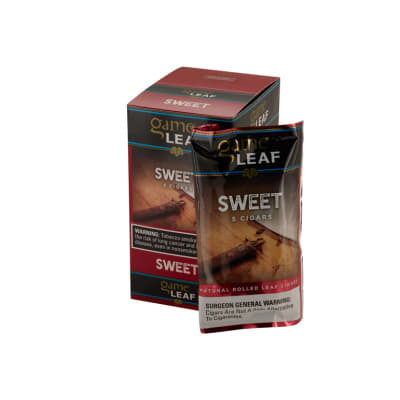 Garcia y Vega Game Leaf Cigarillos Sweet Aromatic 8/5 - CI-GCL-SWEET