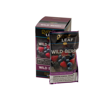 Garcia y Vega Game Leaf Cigarillos Wild Berry 8/5 - CI-GCL-WBERRY