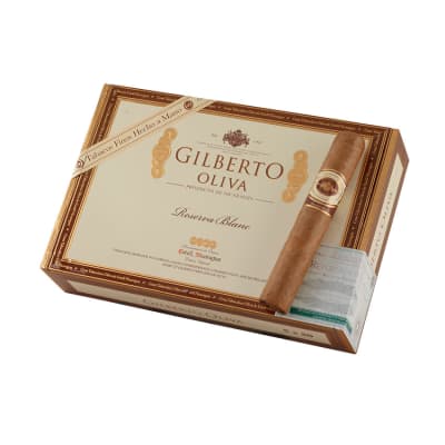 Gilberto Oliva Reserva Blanc Robusto CI-GIB-ROBN Gilberto Oliva Reserva Blanc Robusto-CI-GIB-ROBN - 400