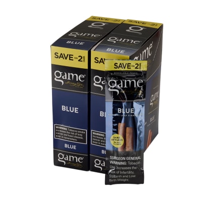 Garcia y Vega Game Cigarillos Blue 60-CI-GYG-CIBLU60 - 400
